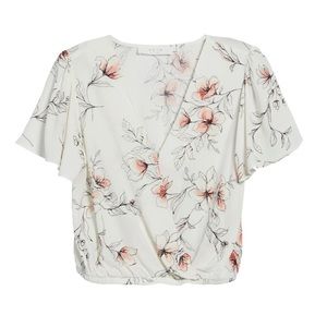 ASTR Label floral blouse